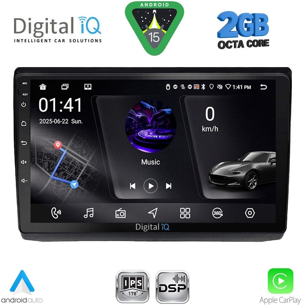 Βλησαρούλης Car Center - DIGITAL IQ RSF 4558_CPA (10inc) MULTIMEDIA TABLET for OPEL VIVARO – RENAULT TRAFIC - NISSAN PRIMASTAR mod. 2004-2015