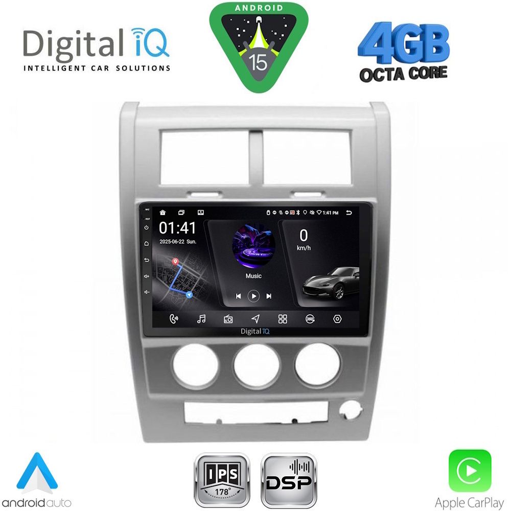 Βλησαρούλης Car Center - DIGITAL IQ RSG 6270_CPA (10inc) MULTIMEDIA TABLET for JEEP CHEROKEE – LIBERTY mod. 2007-2014