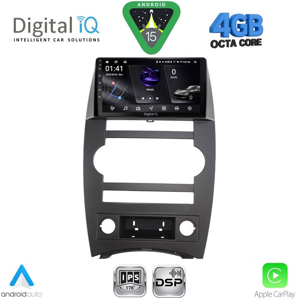 Βλησαρούλης Car Center - DIGITAL IQ RSG 6274_CPA (9inc) MULTIMEDIA TABLET for JEEP COMMANDER mod. 2007-2009