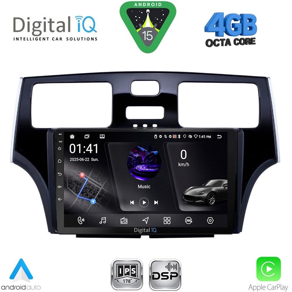 Βλησαρούλης Car Center - DIGITAL IQ RSG 6342_CPA (9inc) MULTIMEDIA TABLET for LEXUS ES 300 mod. 2000-2006