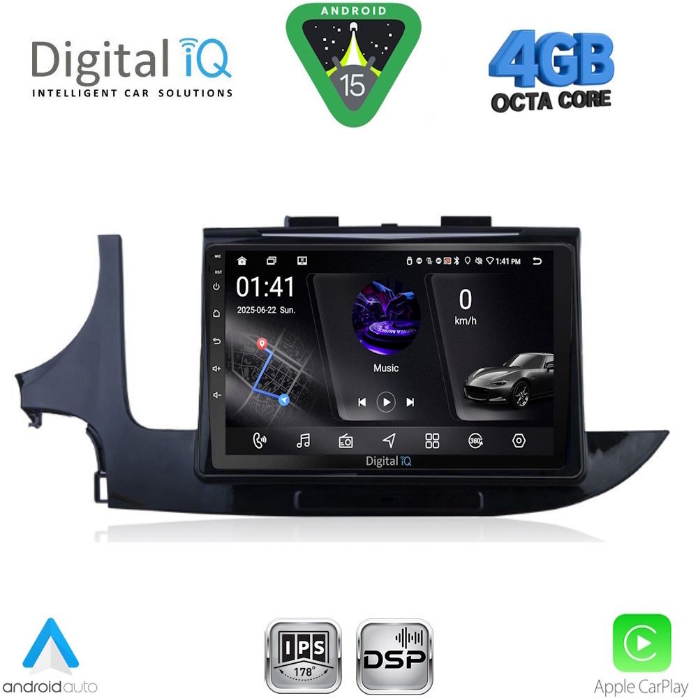 Βλησαρούλης Car Center - DIGITAL IQ RSG 6497_CPA (9inc) MULTIMEDIA TABLET for OPEL MOKKA mod. 2016-2021