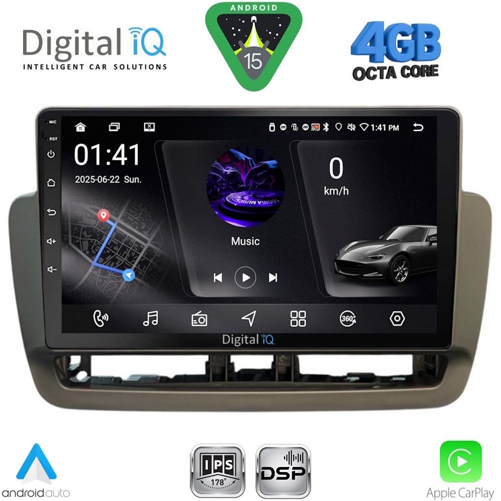 Βλησαρούλης Car Center - DIGITAL IQ RSG 6572_CPA (9inc) MULTIMEDIA TABLET for SEAT IBIZA mod. 2012-2015