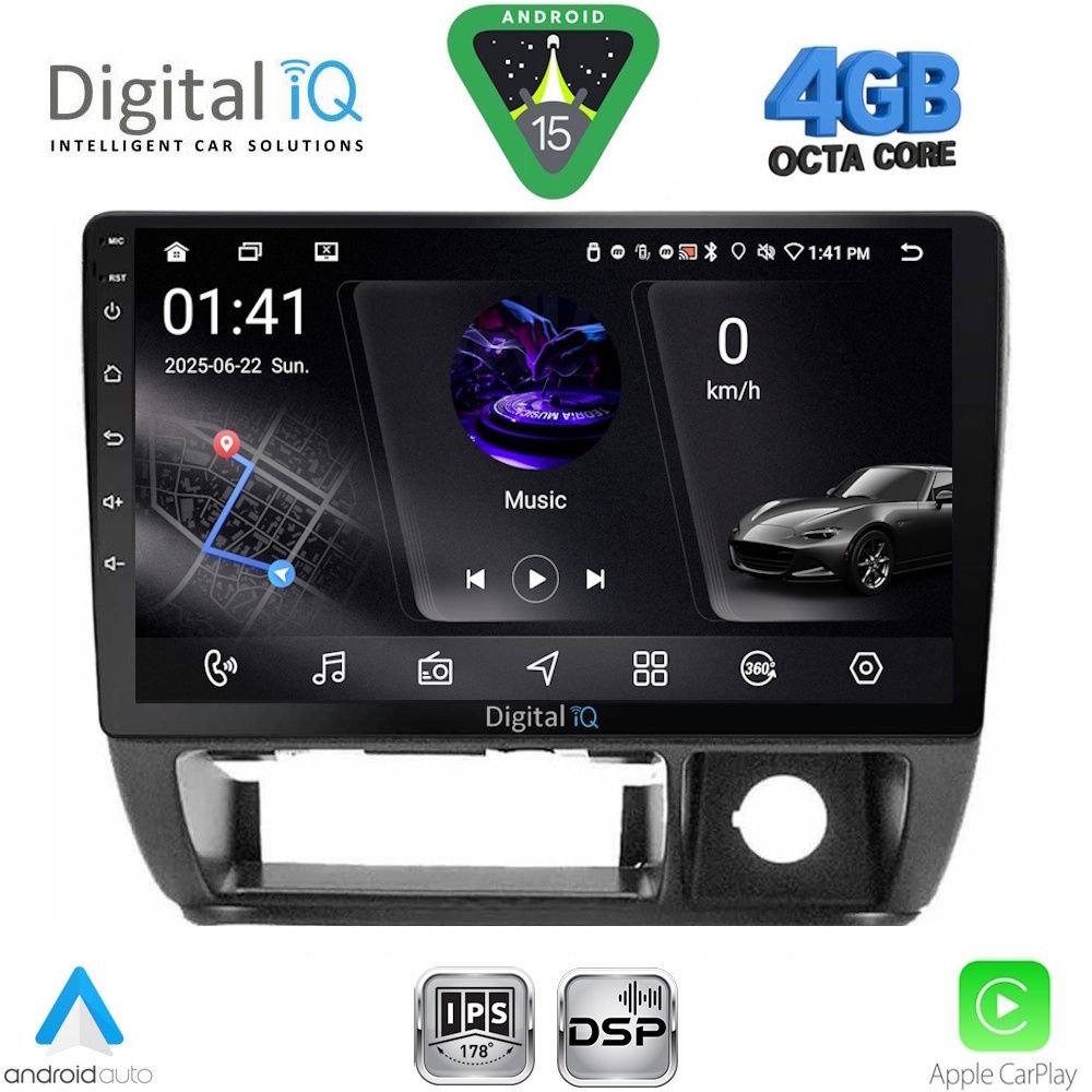Βλησαρούλης Car Center - DIGITAL IQ RSG 6677_CPA (9inc) MULTIMEDIA TABLET for SUZUKI JIMNY mod. 1998-2005