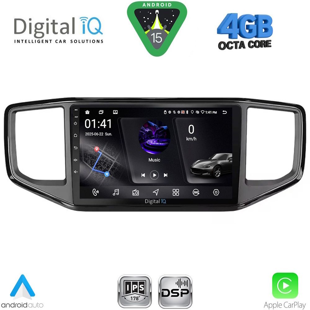 Βλησαρούλης Car Center - DIGITAL IQ RSG 6754_CPA (9inc) MULTIMEDIA TABLET for VW AMAROK mod. 2017-2022