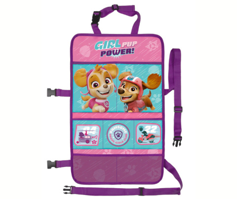 Βλησαρούλης Car Center - Amio - ΘΗΚΕΣ ΠΛΑΤΗΣ ΚΑΘΙΣΜΑΤΟΣ ORGANIZER PAW PATROL GIRL - 1 Τεμ. (S34037/AM)