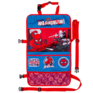 Βλησαρούλης Car Center - Amio - ΘΗΚΕΣ ΠΛΑΤΗΣ ΚΑΘΙΣΜΑΤΟΣ ORGANIZER SPIDERMAN - 1 Τεμ. (S59537/AM)