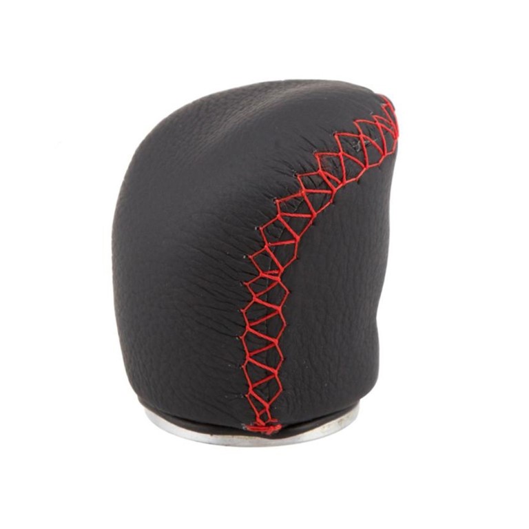 Βλησαρούλης Car Center - ΠΟΜΟΛΟ ΤΑΧΥΤΗΤΩΝ SPECIAL PELLE RED SEAM 34mm - ΔΕΡΜΑΤΙΝΗ ΜΑΥΡΟ/ΚΟΚΚΙΝΟ (ΣΥΜΒΑΤΟ ΚΑΙ ΜΕ ALFA ROMEO MITO/FIAT 500/STILO)