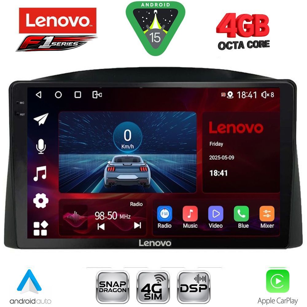 Βλησαρούλης Car Center - LENOVO SSQ 9271_CPA (10inc) MULTIMEDIA TABLET for JEEP GRAND CHEROKEE mod. 2005-2007 with Original Navi
