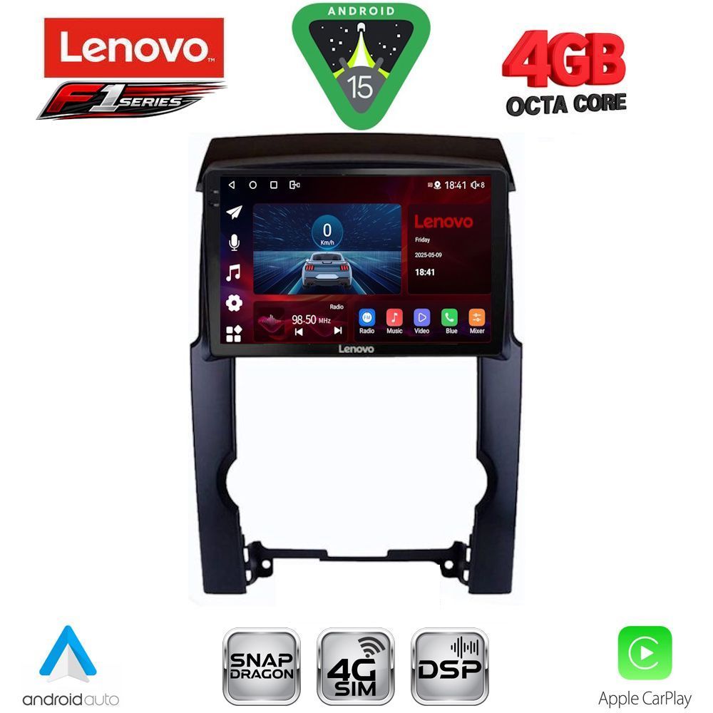 Βλησαρούλης Car Center - LENOVO SSQ 9318_CPA (10inc) MULTIMEDIA TABLET for KIA SORENTO mod. 2009-2014