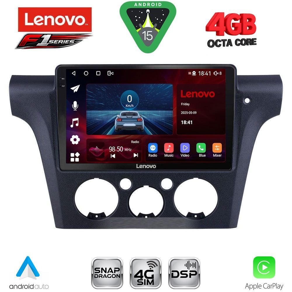 Βλησαρούλης Car Center - LENOVO SSQ 9441_CPA CLIMA (10inc) MULTIMEDIA TABLET for MITSUBISHI OUTLANDER mod. 2001-2005 with CLIMA
