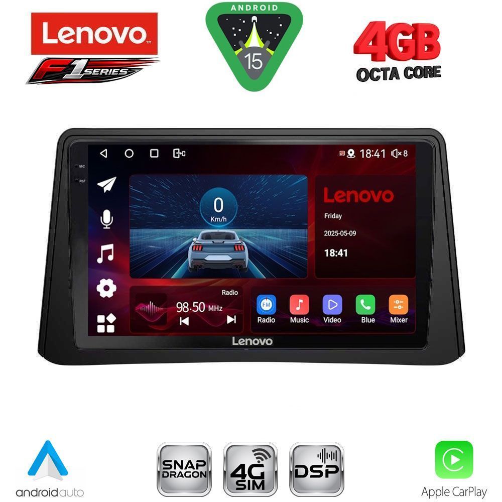 Βλησαρούλης Car Center - LENOVO SSQ 9496_CPA (9inc) MULTIMEDIA TABLET for OPEL MOKKA mod. 2012-2015