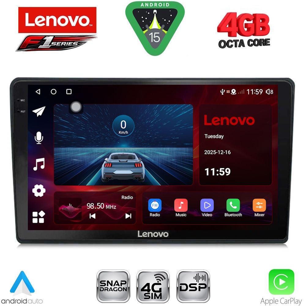 Βλησαρούλης Car Center - LENOVO SSQ 9699_CPA (10inc) MULTIMEDIA TABLET for TOYOTA AURIS mod. 2013-2015