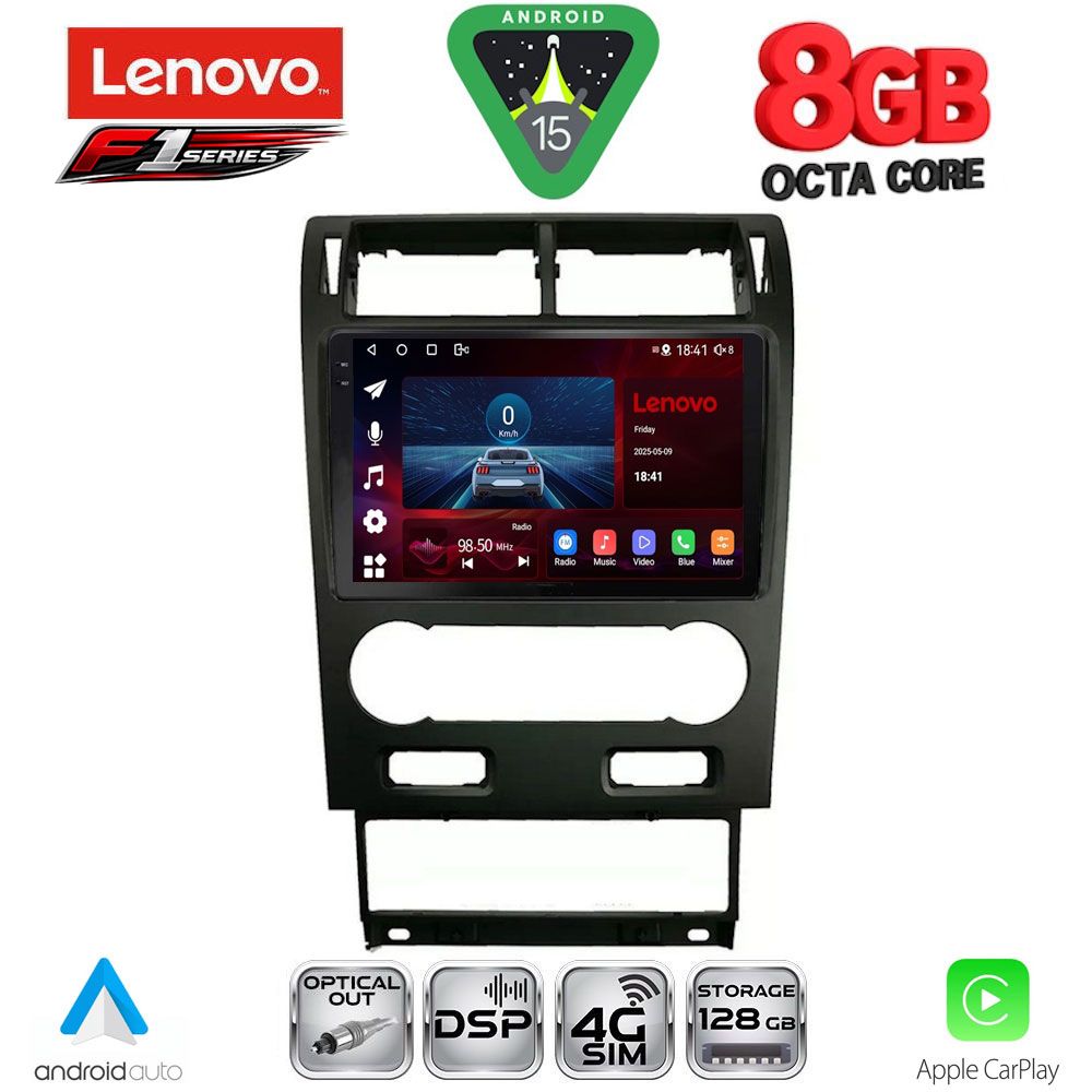 Βλησαρούλης Car Center - LENOVO SSR 10161A_CPA (9inc) MULTIMEDIA TABLET for FORD MONDEO mod. 2003-2006