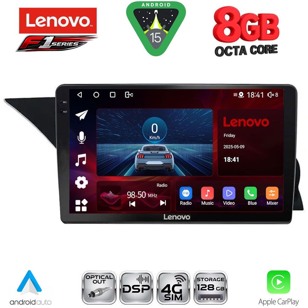Βλησαρούλης Car Center - LENOVO SSR 10412_CPA (NTG 4.5) (9inc) MULTIMEDIA TABLET for MERCEDES GLK (X204) mod. 2013-2017