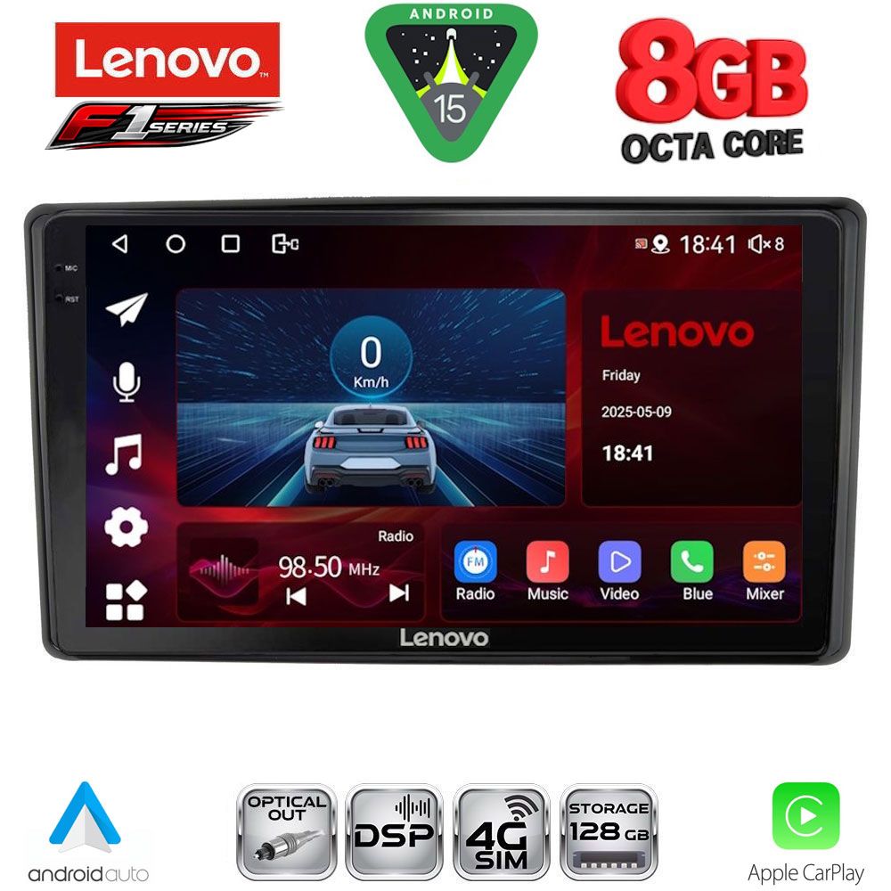 Βλησαρούλης Car Center - LENOVO SSR 10701_CPA (10inc) MULTIMEDIA TABLET for TOYOTA RAIZE mod. 2020-2026