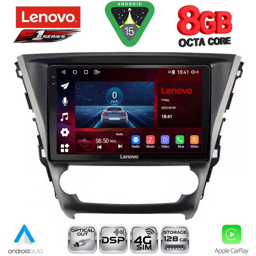 Βλησαρούλης Car Center - LENOVO SSR 10706_CPA (10inc) MULTIMEDIA TABLET for TOYOTA AVENSIS mod. 2016-2019