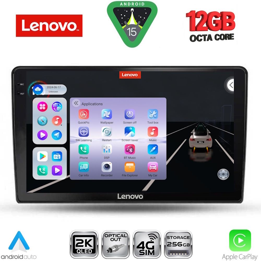 Βλησαρούλης Car Center - LENOVO SSZ 12026_CPA (9inc) MULTIMEDIA TABLET for ALFA ROMEO GIULIETTA mod 2014-2020