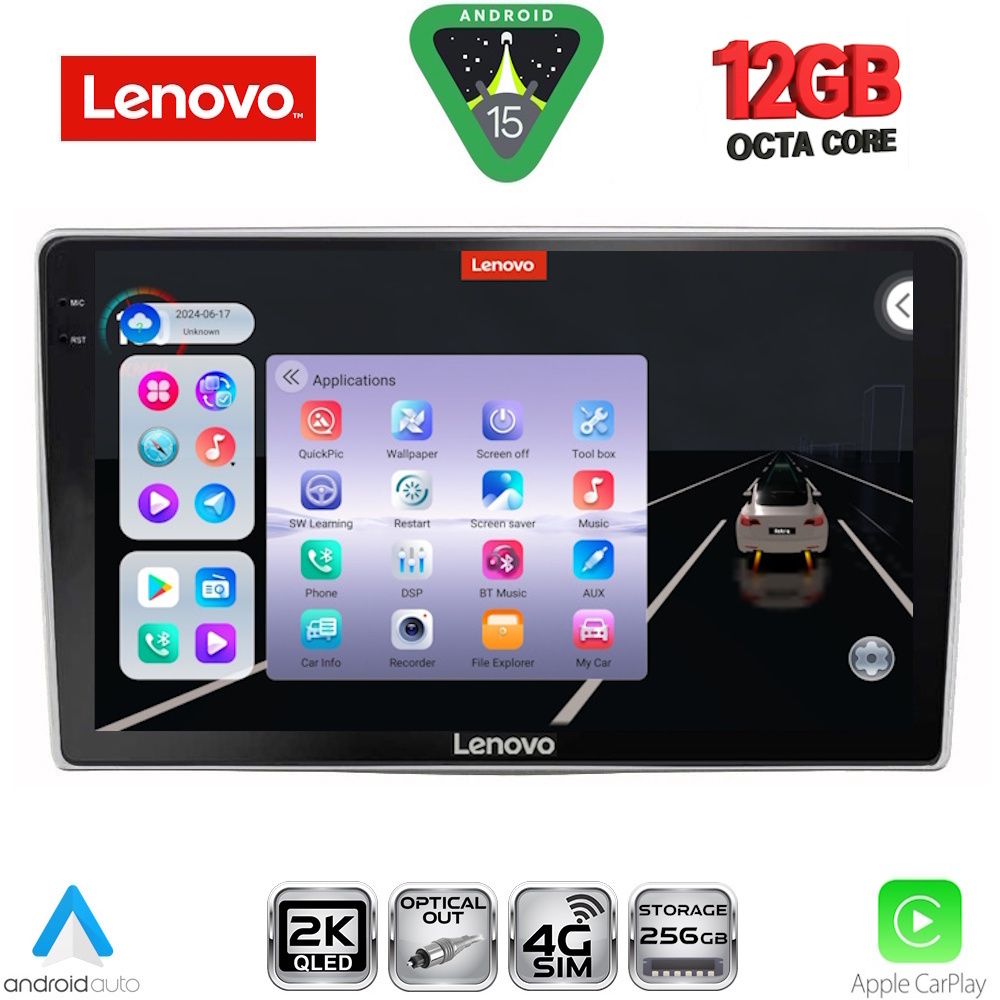 Βλησαρούλης Car Center - LENOVO SSZ 12028_CPA (9inc) MULTIMEDIA TABLET for ALFA ROMEO MITO mod. 2008-2018