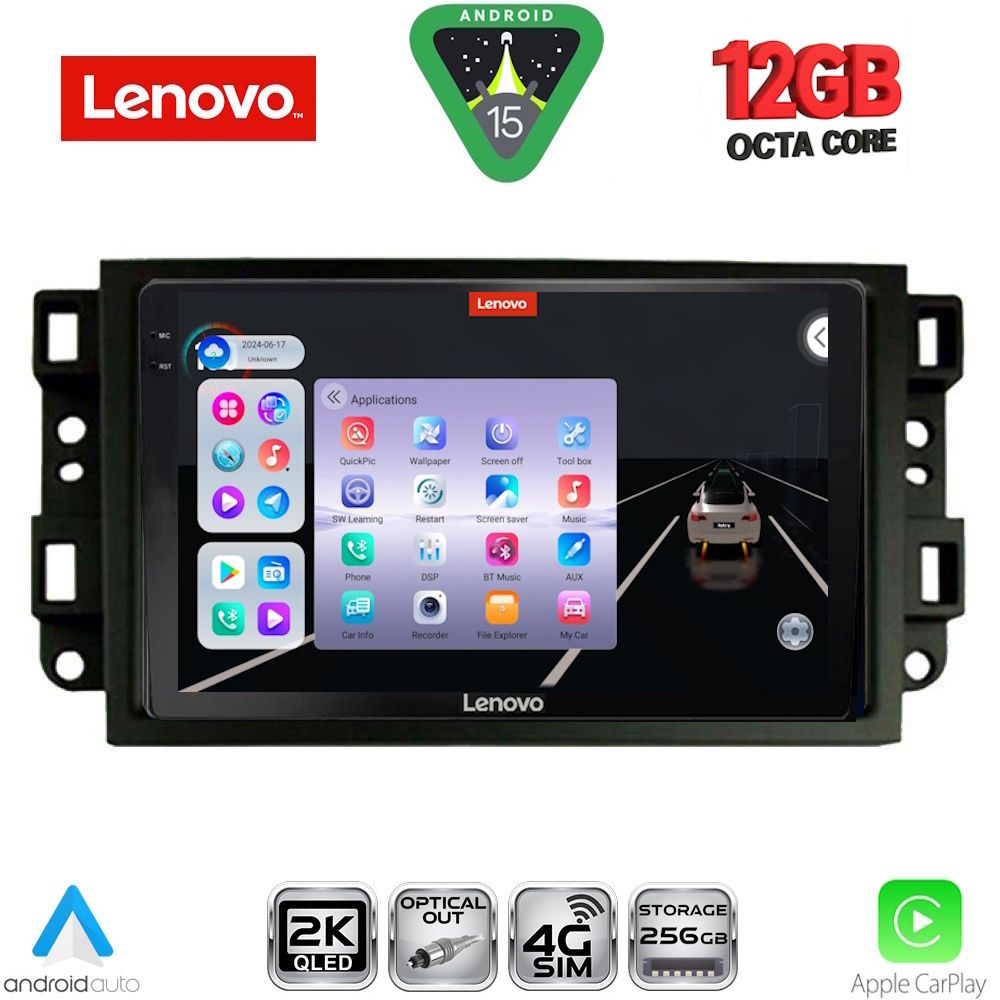 Βλησαρούλης Car Center - LENOVO SSZ 12069_CPA (10inc) MULTIMEDIA TABLET for GMC ALL mod. 2004-2012