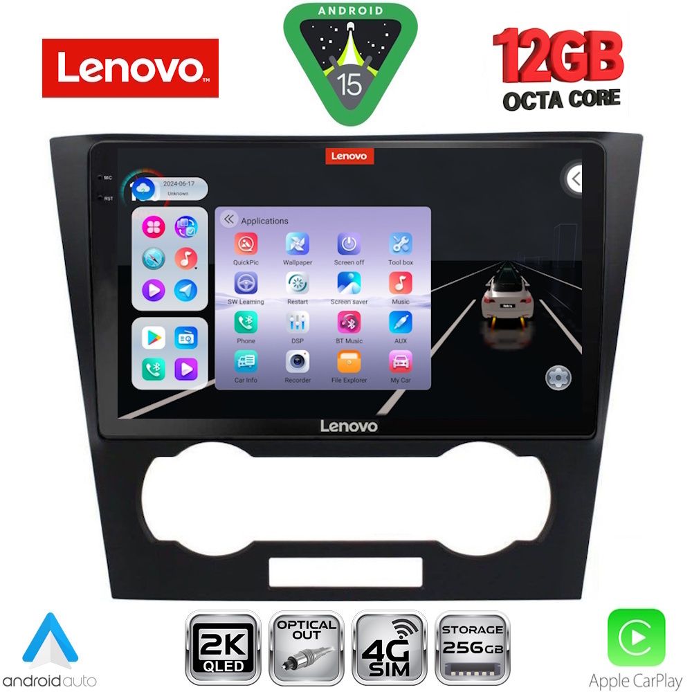 Βλησαρούλης Car Center - LENOVO SSZ 12073_CPA (9inc) MULTIMEDIA TABLET for CHEVROLET EPICA mod. 2006-2011