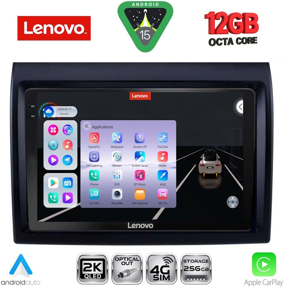 Βλησαρούλης Car Center - LENOVO SSZ 12140_CPA (9inc) MULTIMEDIA TABLET for FIAT DUCATO mod. 2006-2011