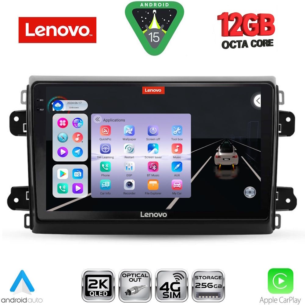 Βλησαρούλης Car Center - LENOVO SSZ 12143_CPA (9inc) MULTIMEDIA TABLET for FIAT DUCATO mod. 2021-2026