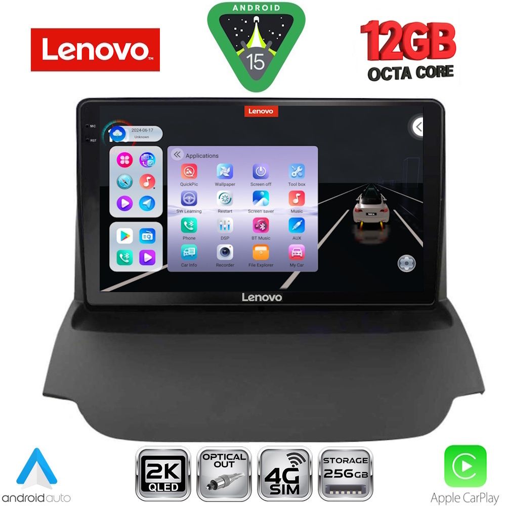 Βλησαρούλης Car Center - LENOVO SSZ 12150_CPA (9inc) MULTIMEDIA TABLET for FORD ECOSPORT  mod. 2012-2018