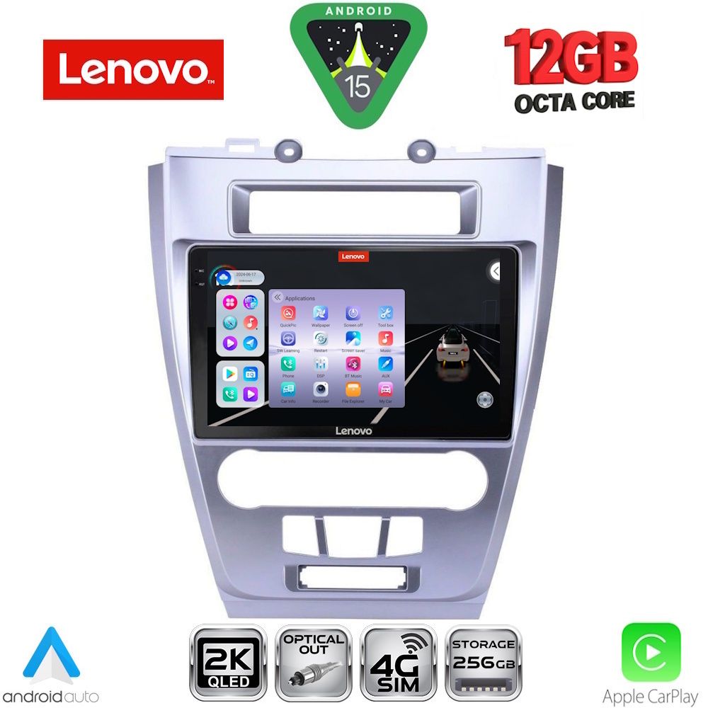 Βλησαρούλης Car Center - LENOVO SSZ 12159_CPA (10inc) MULTIMEDIA TABLET for FORD FUSION mod. 2012-2017