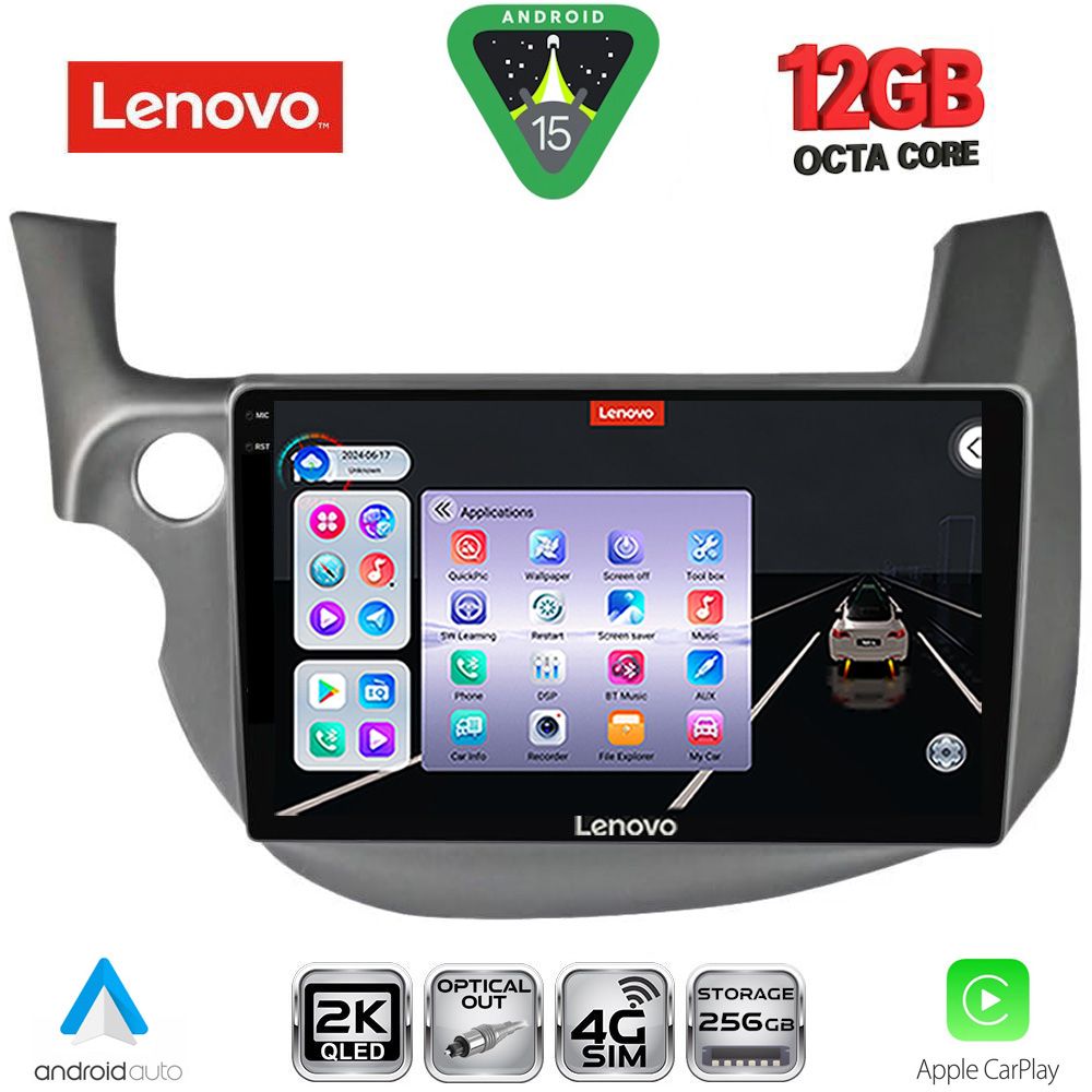 Βλησαρούλης Car Center - LENOVO SSZ 12211_CPA (10inc) MULTIMEDIA TABLET for HONDA JAZZ mod. 2008-2012