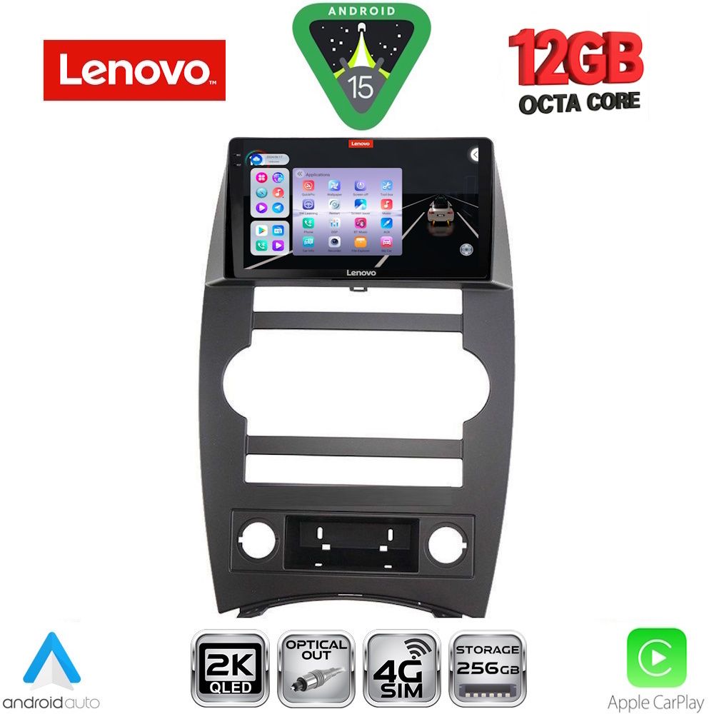 Βλησαρούλης Car Center - LENOVO SSZ 12274_CPA (9inc) MULTIMEDIA TABLET for JEEP COMMANDER mod. 2007-2009