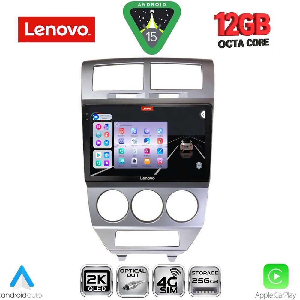 Βλησαρούλης Car Center - LENOVO SSZ 12275_CPA (10inc) MULTIMEDIA TABLET for DODGE CALIBER mod. 2006-2012