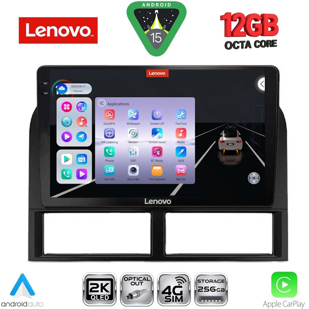 Βλησαρούλης Car Center - LENOVO SSZ 12280_CPA (9inc) MULTIMEDIA TABLET for JEEP GRAND CHEROKEE mod. 1999-2004