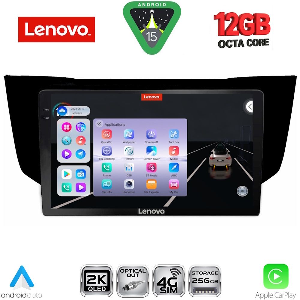 Βλησαρούλης Car Center - LENOVO SSZ 12345BL_CPA (9inc) MULTIMEDIA TABLET for LEXUS RX 300 – 400 mod. 2003-2008
