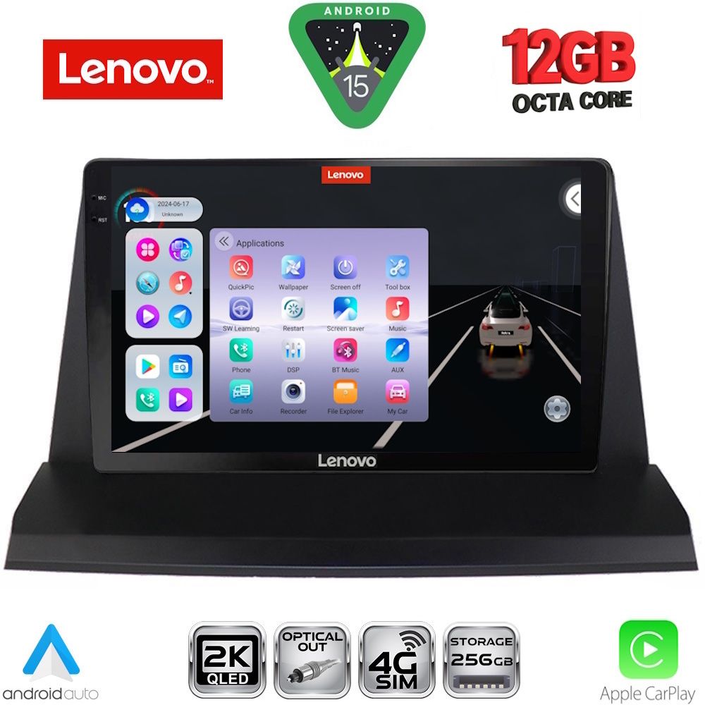 Βλησαρούλης Car Center - LENOVO SSZ 12350_CPA (9inc) MULTIMEDIA TABLET for LEXUS NX 200 mod. 2014-2022