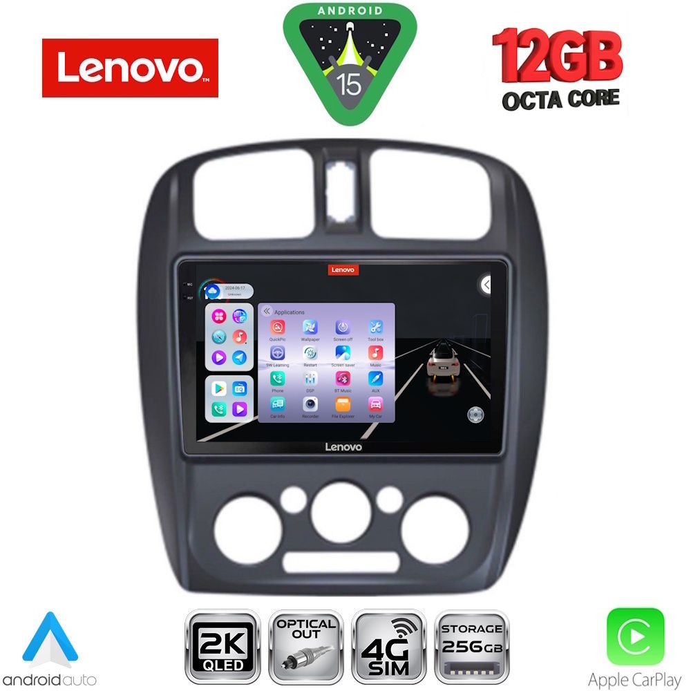 Βλησαρούλης Car Center - LENOVO SSZ 12363_CPA (9inc) MULTIMEDIA TABLET for MAZDA 323  mod. 1998-2004