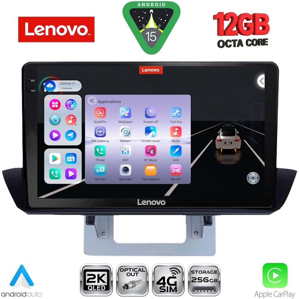 Βλησαρούλης Car Center - LENOVO SSZ 12364_CPA DASH (9inc) MULTIMEDIA TABLET for MAZDA BT50 mod. 2012-2019