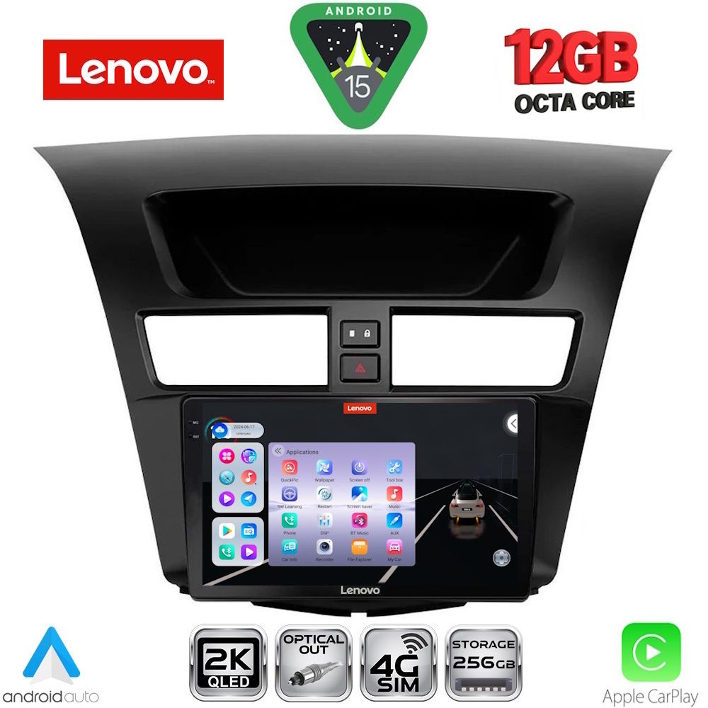 Βλησαρούλης Car Center - LENOVO SSZ 12364_CPA (9inc) MULTIMEDIA TABLET for MAZDA BT50 mod. 2012-2019