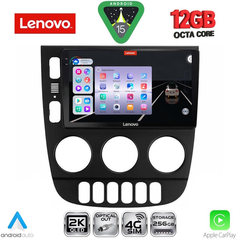 Βλησαρούλης Car Center - LENOVO SSZ 12413_CPA (9inc) MULTIMEDIA TABLET for MERCEDES ML (W163) mod. 2002-2005