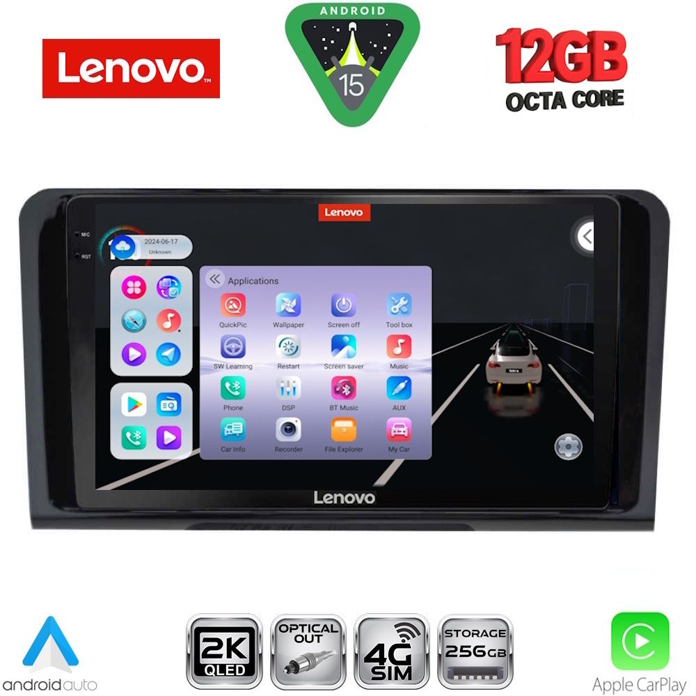 Βλησαρούλης Car Center - LENOVO SSZ 12414_CPA (9inc) MULTIMEDIA TABLET for MERCEDES ML (W164) – GL (X164) mod. 2005-2011