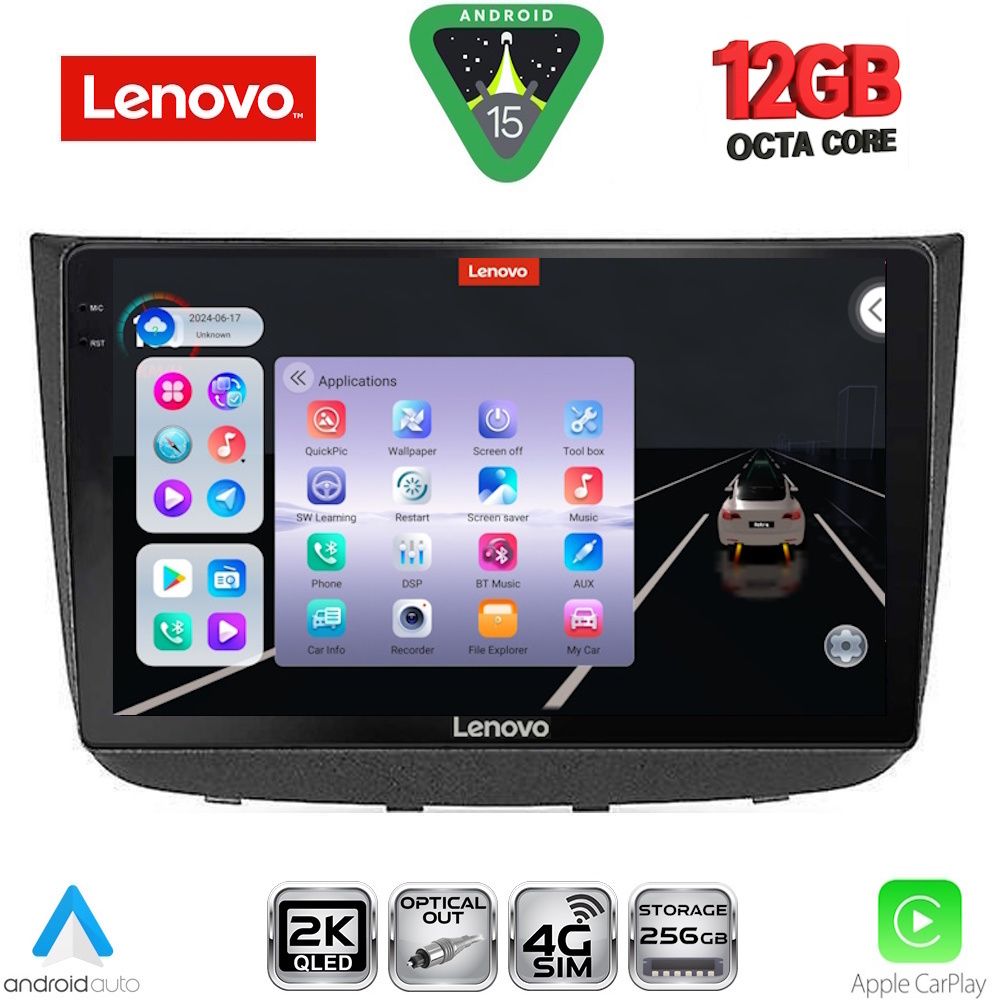 Βλησαρούλης Car Center - LENOVO SSZ 12420_CPA (10inc) MULTIMEDIA TABLET for MERCEDES VITO - VIANO (W639) mod. 2003-2007