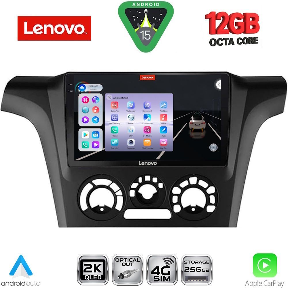 Βλησαρούλης Car Center - LENOVO SSZ 12441_CPA A/C (9inc) MULTIMEDIA TABLET for MITSUBISHI OUTLANDER mod. 2001-2005