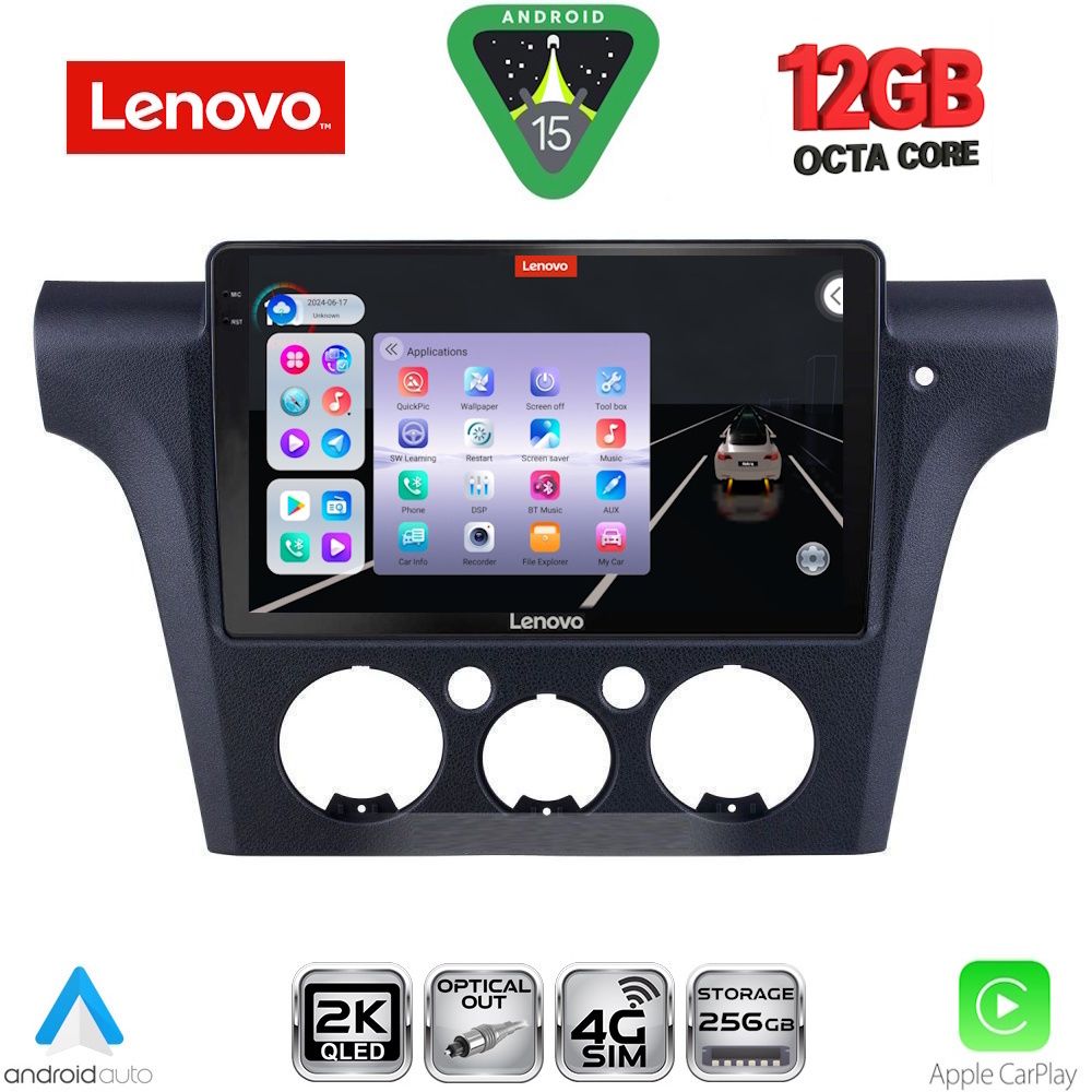 Βλησαρούλης Car Center - LENOVO SSZ 12441_CPA CLIMA (10inc) MULTIMEDIA TABLET for MITSUBISHI OUTLANDER mod. 2001-2005 with CLIMA