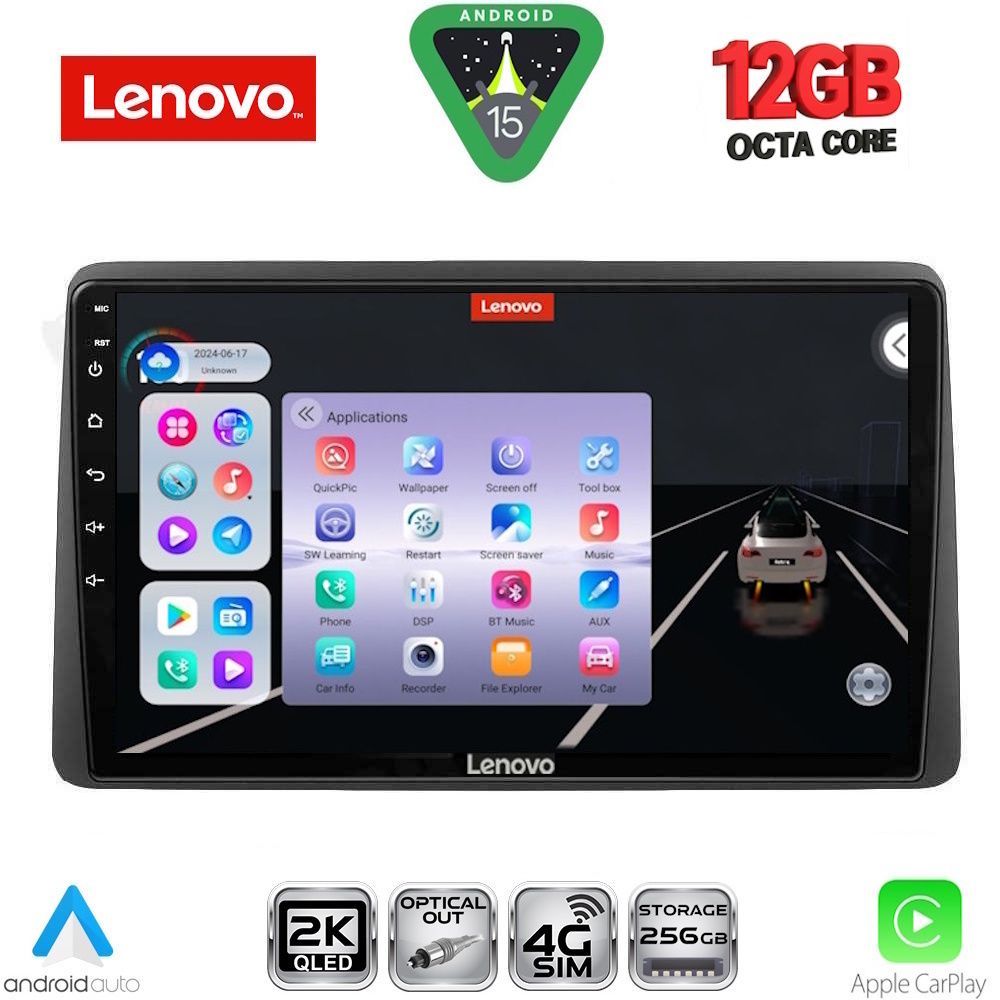 Βλησαρούλης Car Center - LENOVO SSZ 12450_CPA (10inc) MULTIMEDIA TABLET for NISSAN NAVARA D22 mod. 1998-2004