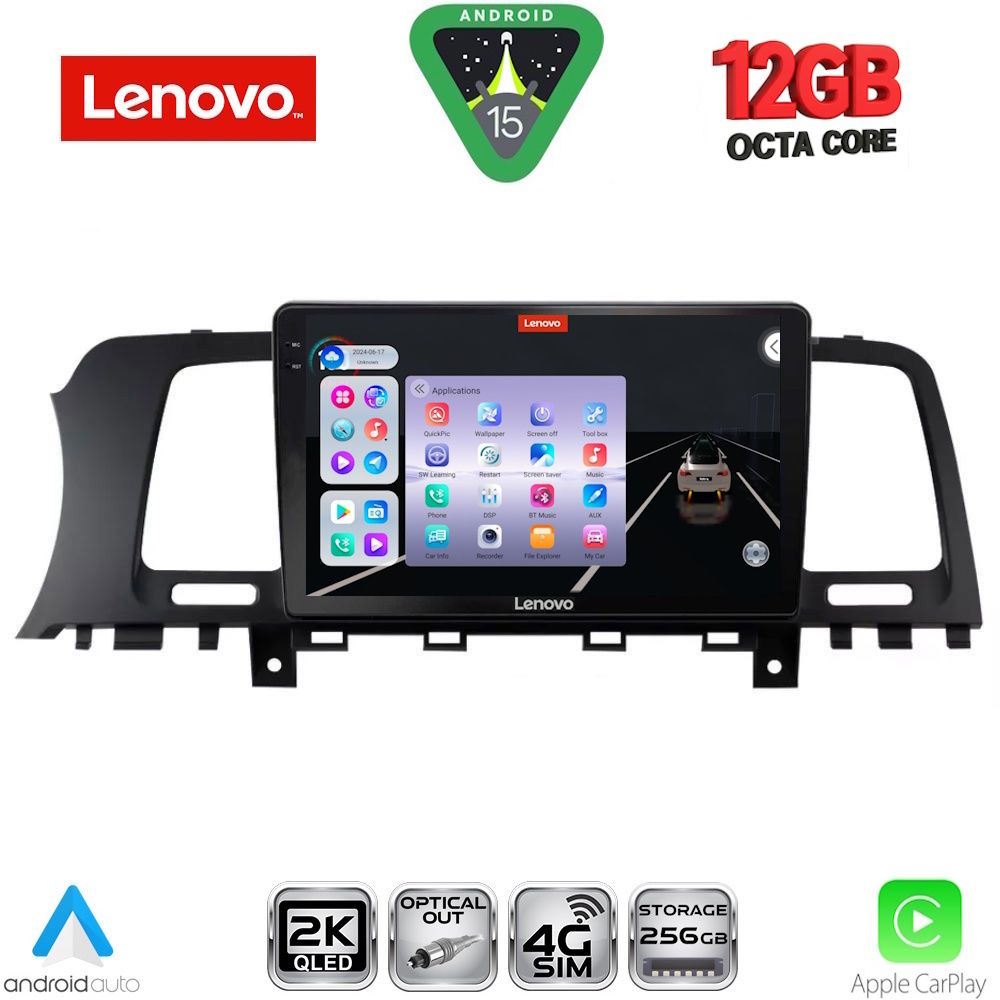 Βλησαρούλης Car Center - LENOVO SSZ 12462_CPA (9inc) MULTIMEDIA TABLET for NISSAN MURANO mod. 2007-2014