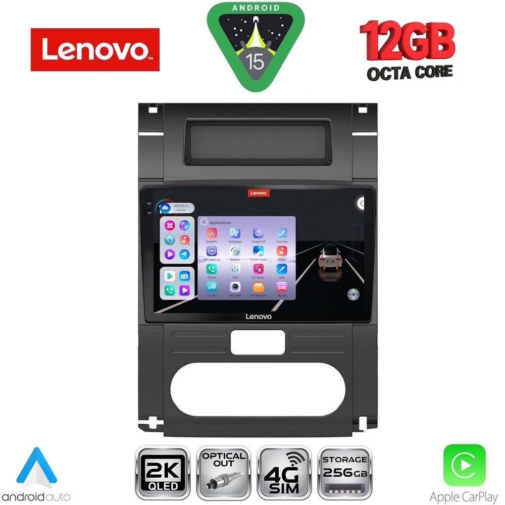 Βλησαρούλης Car Center - LENOVO SSZ 12477_CPA (10inc) MULTIMEDIA TABLET for NISSAN XTRAIL mod. 2007-2013