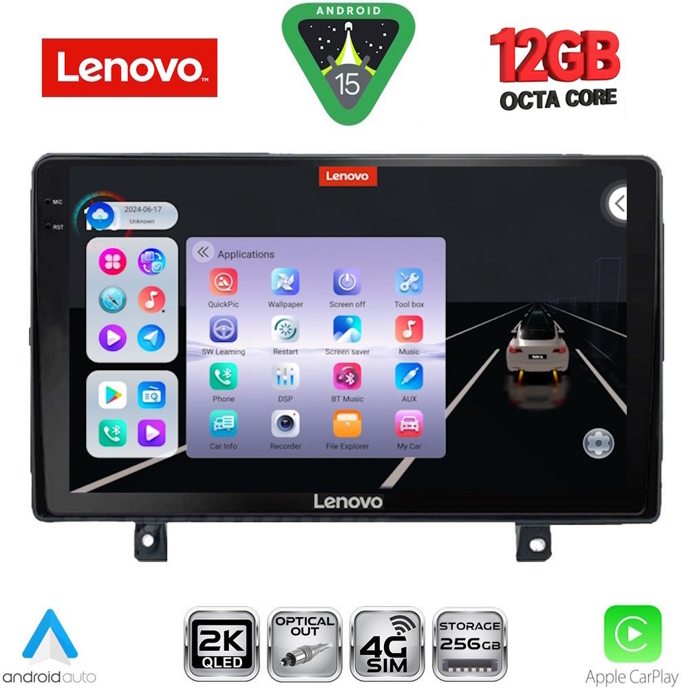 Βλησαρούλης Car Center - LENOVO SSZ 12485_CPA (9inc) MULTIMEDIA TABLET for OPEL ASTRA H mod.2004-2010
