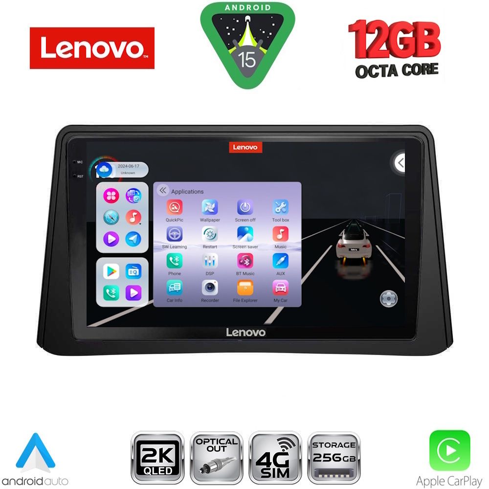 Βλησαρούλης Car Center - LENOVO SSZ 12496_CPA (9inc) MULTIMEDIA TABLET for OPEL MOKKA mod. 2012-2015