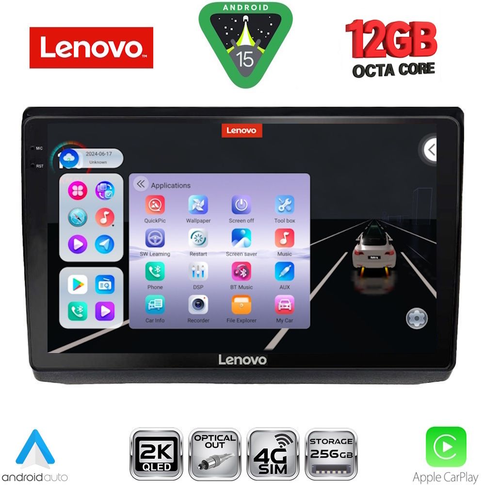 Βλησαρούλης Car Center - LENOVO SSZ 12558_CPA (10inc) MULTIMEDIA TABLET for OPEL VIVARO – RENAULT TRAFIC - NISSAN PRIMASTAR mod. 2004-2015
