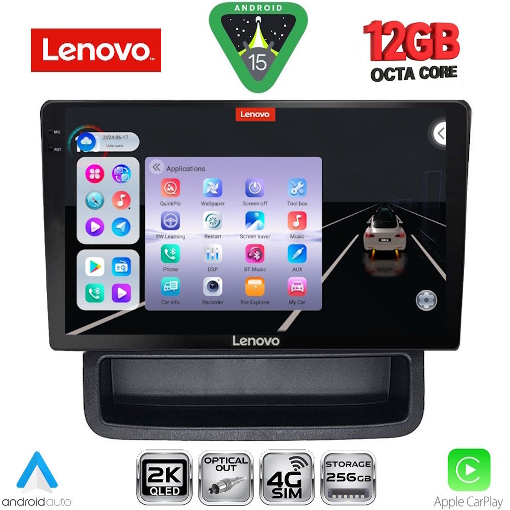 Βλησαρούλης Car Center - LENOVO SSZ 12559_CPA (10inc) MULTIMEDIA TABLET for OPEL VIVARO – RENAULT TRAFIC - NISSAN PRIMASTAR mod. 2004-2015