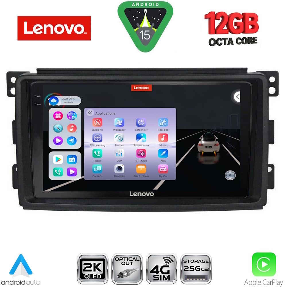 Βλησαρούλης Car Center - LENOVO SSZ 12621_CPA (9inc) MULTIMEDIA TABLET for SMART mod. 2007-2010